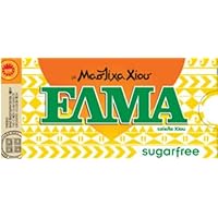 Greek Mastic Chewing Gum Elma Sugar Free (6pcs X 10 Tablets) by ELMA [Foods]