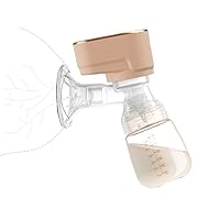 Portable Breast Pumps, Breast Pump for Breastfeeding, Comfortable Breast Milk Infant Feeding Support - 180ML Painless Breast Pump