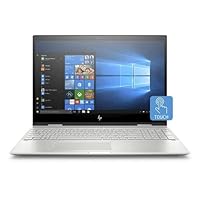 HP Envy X360 Convertible 15-Inch FHD Touchscreen Laptop with Fingerprint Reader, 8th Gen Intel Core i7-8565U, 8 GB SDRAM, 512 GB Solid-State Drive, Windows 10 Home (15-cn1020nr, Natural Silver)