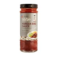 bibigo Korean BBQ Sauce, Hot and Spicy, 16.9-Ounce (Pack of 3)