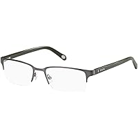 FOSSIL Eyeglasses 6024 062J Semi Matte Dark Ruthenium 53MM