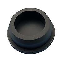 Water Plug Anti-Fracture,Tenacity, Accessory Kits On Decoration; Swimming Pool; Rental Room; Tea Room; Home, 10x12.5(MM), Black, 4 Kits Water Drain Stoppers / Plug Stoppers