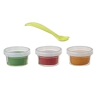 Solid Doll Food Refill, Includes 3 Doll Foods, 1 Fork, Toy Accessories for Kids Ages 3 Years Old and Up