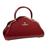 Fashion Leather Cloud Bag For Women Top Handle Satchel Handbags Hard Purses Shoulder Messenger Bags With Diamond Buckle