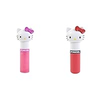 Lip Smacker Sanrio Hello Kitty Lippy Pals Flavored Lip Balm Bundle - Kiwi and Cheerful Cherry Flavors