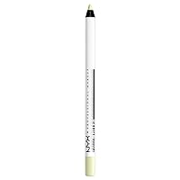 NYX PROFESSIONAL MAKEUP Faux Whites Eye Brightener, Eyeliner Pencil - Honeydew (Pastel Lime Green)