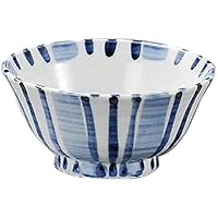 せともの本舗 Set of 10 Multi-Purpose Bowl, Kuresu Tozusa 5.5 Anti-Type Bowl, 6.8 x 3.5 inches (172 x 90 mm), Japanese Tableware, Udon, Soba, Restaurant, Ramen, Commercial Use