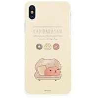 Granthunk Capybara-san iPhone X Hard Case [Beige] mkb-10-mono11