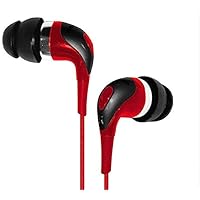 HFE343R RED Badass Earbuds - SNO! Zone Extreme Earphones