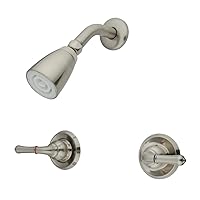Kingston Brass KB248SO Magellan Tub Faucet Shower Only, 3-1/8-Inch, Brushed Nickel