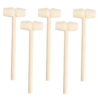 ERINGOGO 5pcs Beat Toy Beat Toy Mini Beat Toy Wood Beat Toy Girl Beat Toy