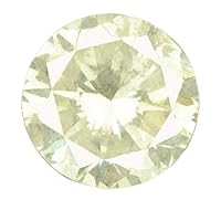 0.48 cts. CERTIFIED Round Brilliant White-L Color Loose Natural Diamond 19336 by IndiGems