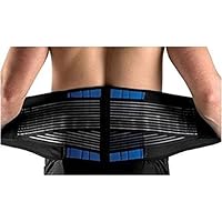 Back Support Brace, Deluxe Neoprene Double Pull Support Lumbar Lower Back Brace and Waist Support Belt for Immediate Relief for Back Pain, Herniated Disc, Sciatica, Scoliosis and More