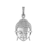 God 92.5% pure sterling silver designer pendant for kids and Girls INCLUDING Silver Chain by Indian Collectible