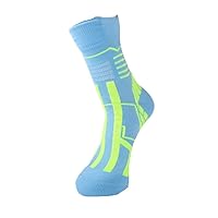1 Pair Sky Blue Anti Slip With Grip Soccer Sock Size Regular #MNBP