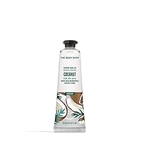 The Body Shop Coconut Hand Cream – Tropical Fragrance, On-the-Go Hydration & Protection – 1.0 oz