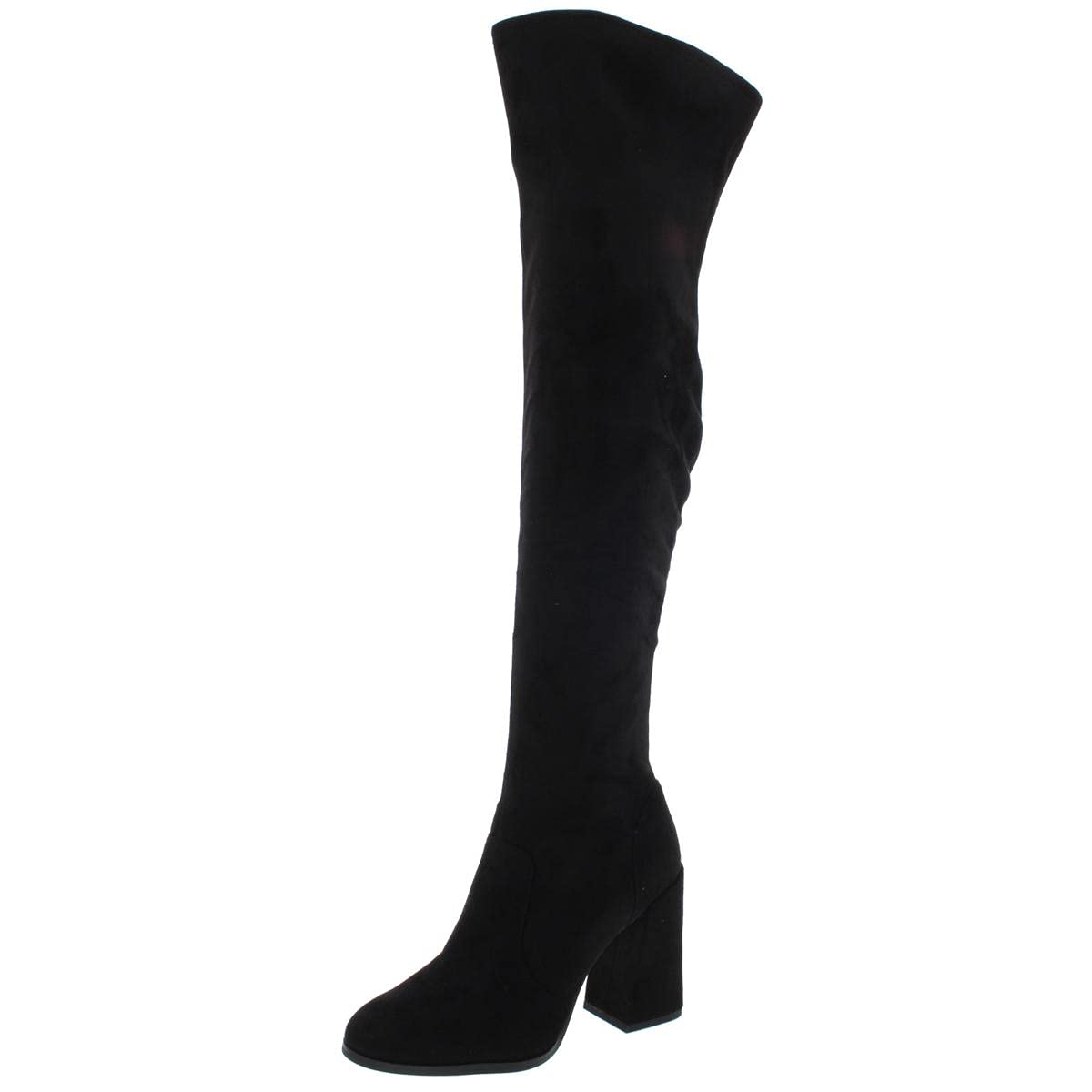 Jessica Simpson Womens Brixten Faux Suede Tall Over-The-Knee Boots