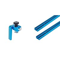 Woodworking Flip Stop and Universal T-Track Bundle