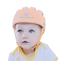 HI9 Infant Protective Hat Baby Toddler Safety Adjustable Helmet Cap Protection Head for Walking Harnesses (Orange)