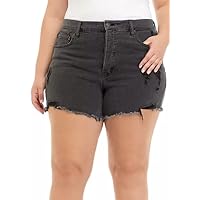 Jessica Simpson Plus Size Infinite High Waist Shorts