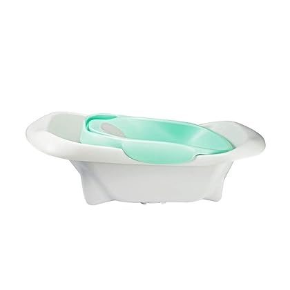 The First Years 4 in 1 Warming Comfort Tub - Convertible Baby Bathtub for Newborns, Infants, and Toddlers - Baby Bath Essentials - Ages 0 Months and Up