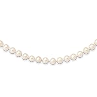 14k WhiteGold Freshwater Onion Freshwater Cultured Pearl Necklace Jewelry for Women in Yellow Gold Choice of Lengths 16 18 20 24 and Variety of mm Options