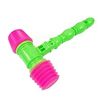 Squeaky Hammer Toy Plastic Percussion Sounding Hammer Funny Squeaky Toys for Kids Random Color Plastic BB Hammer