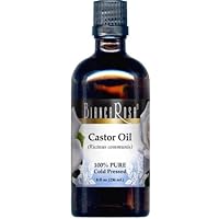Castor Oil - 100% Pure, Cold Pressed and Cold Processed (8 fl oz, ZIN: 428130) - 3 Pack
