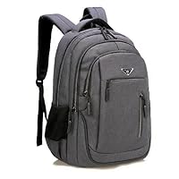 Large Capacity Backpack for School, 15.6 Inch Laptop Compartment (Dark gray, 47x33x17 cm)