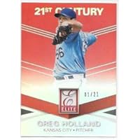 Greg Holland 2015 Elite 21st Century Red #1/21 Kansas City Royals Insert Card #133