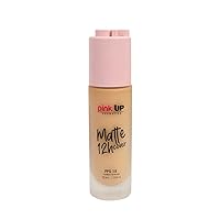 Matte cover Liquid Makeup| Foundation Make Up| Tinted Moizturizer for face | Long-lasting| Matte finish| Controls excess shine| Model PKMHR500