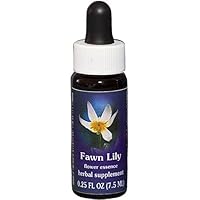 Fawn Lily Dropper, 0.25 oz by Flower Essence Services (Pack of 4)