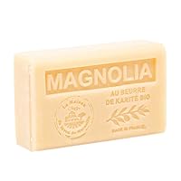 French Soap With Shea Butter - Maison du Savon - Magnolia 125g