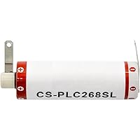 Battery for PLC 6.48Wh Li-MnO2 3.6V 1800mAh, ER6C (6.48Wh Li-MnO2 3.6V 1800mAh Red for Maxell PLC F1, F2, FX2, FX2N)