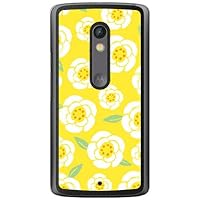 Southern Flower Yellow (Clear) / for Moto X Play XT1562/MVNO Smartphone (SIM Free Device) MMRXPY-PCCL-152-M268 MMRXPY-PCCL-152-M268