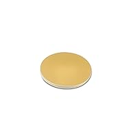 Cake Boards Rounds, 10-Pack Cake Stands Circle Base Cardboard Cakeboard(Gold, 6-Inch)