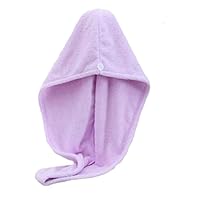 Microfiber Wisp Dry Head Hair Towel,Women Adult Bathroom Absorbent Quick-Drying Bath Thicker Towel,Shower Cap for Drying Hair (Size : D)