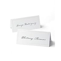 Gartner Studios White Pearl Place Cards, 3.75” X 1.75” 48 Count