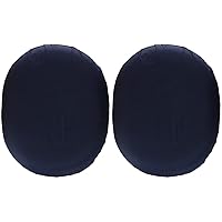 DMI Seat Cushion Donut Pillow and Chair Pillow for Tailbone Pain Relief, Hemorrhoids, Prostate, Pregnancy, Post Natal, Pressure Relief and Surgery, 14 x 12.5 x 3, Navy (Pack of 2)