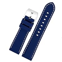 CEKGDB For CITIZEN Eagle blue angel second generation JY8078 JY8075 series waterproof silicone watch band 22mm