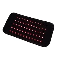 New Super Flexible Infrared Therapy Pad with Battery, Portable Dual Light NIR Infrared and Red Light Output for Deep Penetration and Pain Relief, Safe Easy Effective!