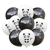 30Pcs 12 Inch Panda Theme Latex Balloons for Baby Birthday Party Decoration