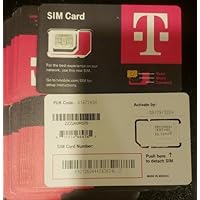 T-Mobile SIM Card R15 5G 4G LTE TMobile Triple Cut Nano Micro 3 in 1 Ultimate TMO Starter Pack with Simbros Simkey to Remove The sim Tray on Any Device!