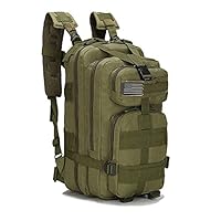ND 50L 1000D Nylon Waterproof Trekking Fishing Hunting Bag Backpack Outdoor Military Rucksacks Tactical Sports Camping Hiking (Green (30L))