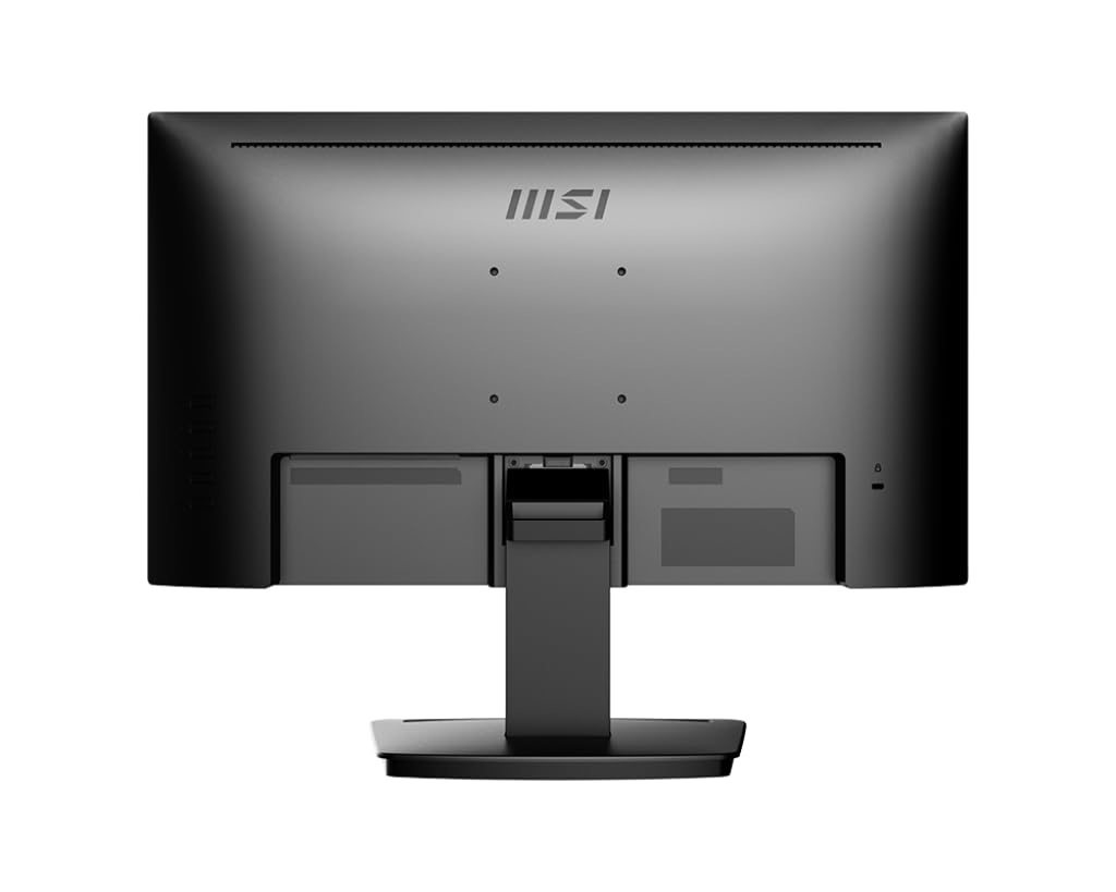 MSI PRO MP223, 22-inch VA 1920 x 1080 (FHD) Computer Monitor, 100Hz, Adaptive-Synch, HDMI, Video Port, VESA Mountable, Tilt, 1ms, Black