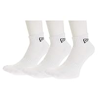 New Era 11531693 Ankle Socks, 3-Pair Set, W