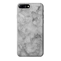 jjphonecase R2845 Gray Marble Texture Case Cover for iPhone 7 Plus