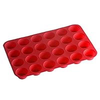 Mini Muffin Tray 24 Cup Silicone Muffin Pan Non Stick Cupcake Mould DIY Baking Supplies