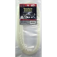 5-9560 36.5-Inch Cable Ties, Extra Heavy Duty, Natural, 10-Pack