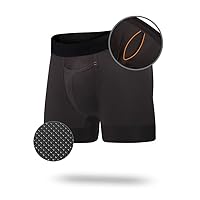 Elite Ball Pouch Underwear for Men w/fly, Patented Ball Pouch Design, Performance Fabric, No Ride Up Legs